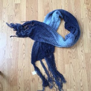 Handmade knit scarf